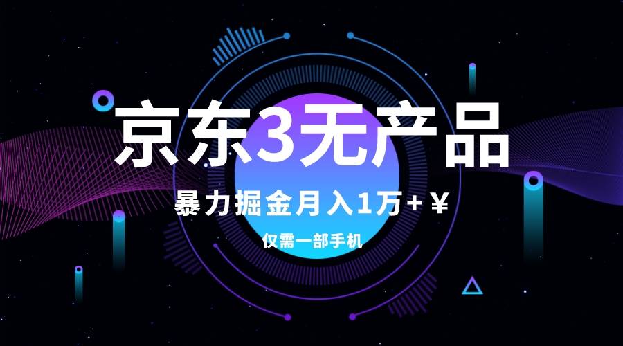 京东3无产品维权，暴力掘金玩法，小白月入1w+（仅揭秘）-飞秋社