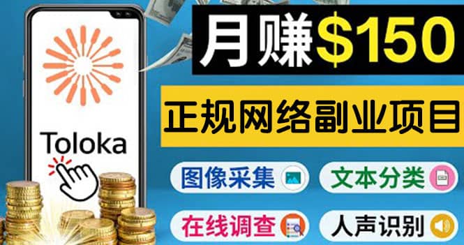 正规网络副业赚钱平台Toloka，利用业余时间月赚150美元-飞秋社