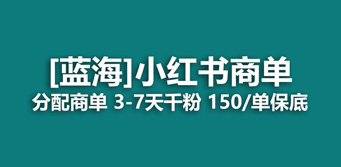 2023蓝海项目，小红书商单，快速千粉，长期稳定，最强蓝海没有之一-飞秋社