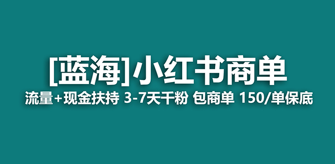 【蓝海项目】小红书商单项目，7天就能接广告变现，稳定一天500+保姆级玩法-飞秋社