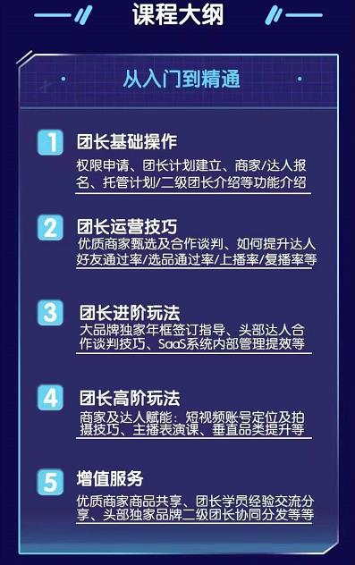 招商团长运营宝典，从0基础小白到精通-飞秋社