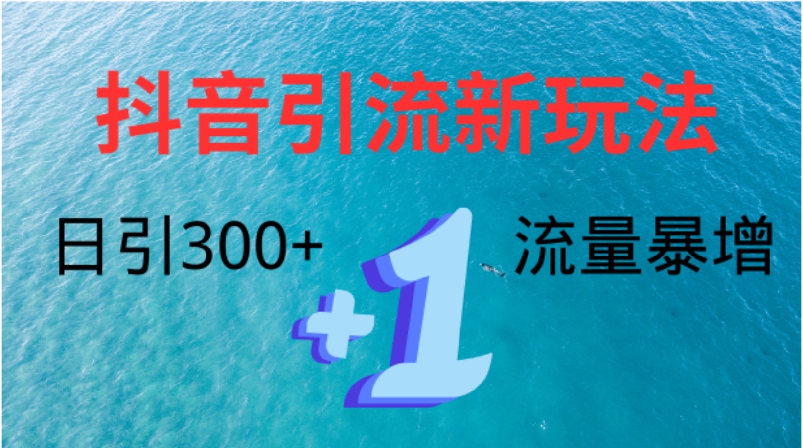 创业粉高效引流，抖音工具号玩法4.0，日引300+-飞秋社