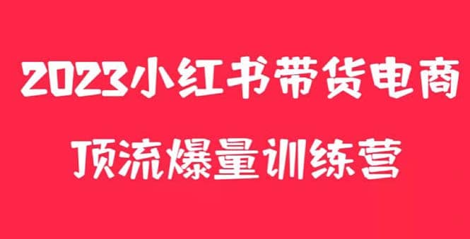 小红书电商爆量训练营，月入3W+！可复制的独家养生花茶系列玩法-飞秋社