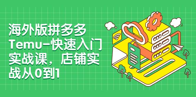 海外版拼多多Temu-快速入门实战课，店铺实战从0到1（12节课）-飞秋社